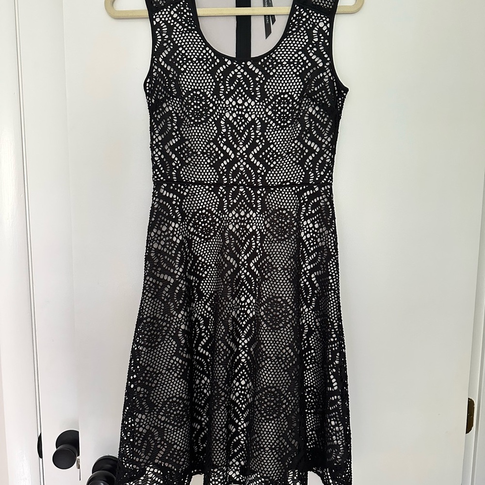 Marc New York Black Lace Dress